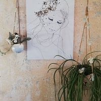 Klantfoto: 'Simplicity' van Kim Rijntjes, op canvas