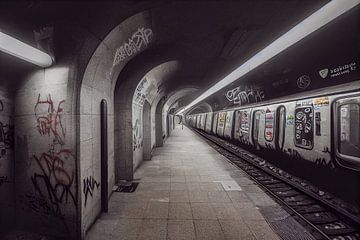 London Underground Illustration by Animaflora PicsStock