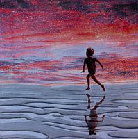 RUNNING AT DUSK