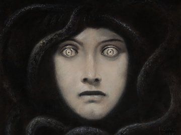 Das Haupt der Medusa - Franz von Stuck