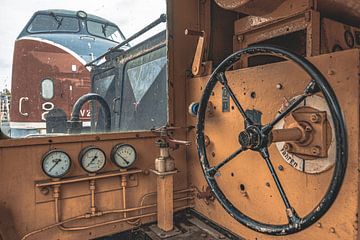 Railroad classic car by Johnny Flash