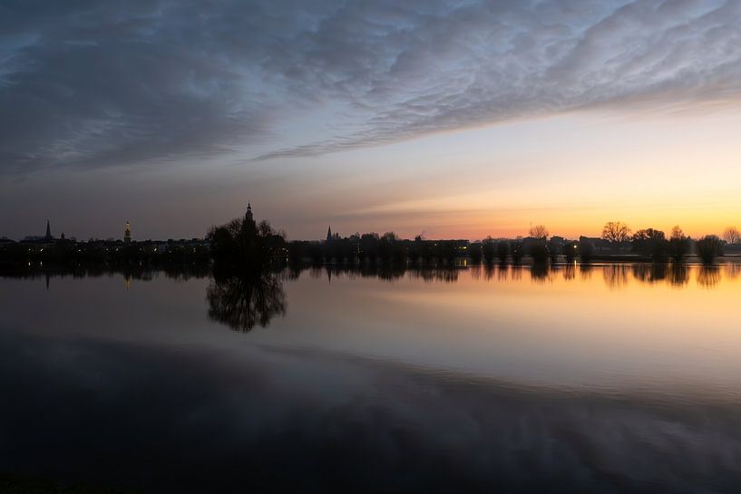 Hochwasser-Reflexion von Alexander Tromp