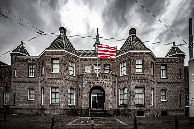 Stadion "Het Kasteel" Sparta Rotterdam van Nicky Kapel