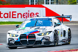 BMW M4 LMGT3 Evo-Rennwagen in Spa-Francorchamps von Sjoerd van der Wal Fotografie