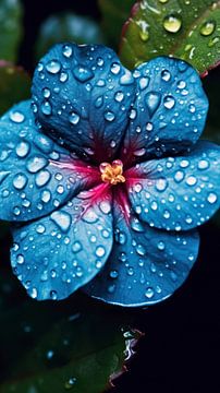 Blue Lagoon Flower by Treechild
