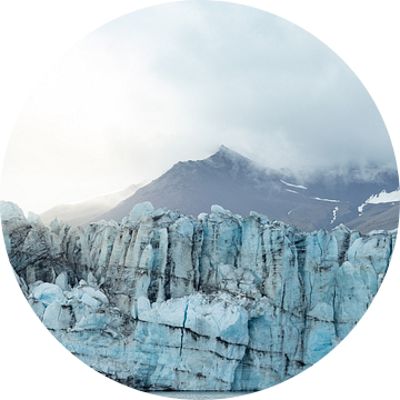 Gletsjerijs bij het gletsjermeer Jökulsárlón van Teun Janssen