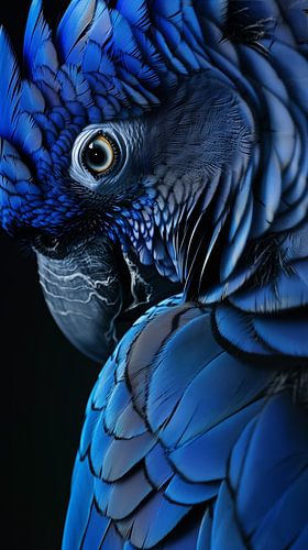Blauwe papagaai