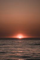 Die untergehende Sonne