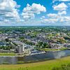 Hardenberg panoramic aerial view on the town at the banks of the by Sjoerd van der Wal