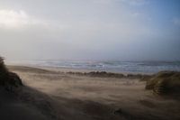 Sturm Eunice am Strand