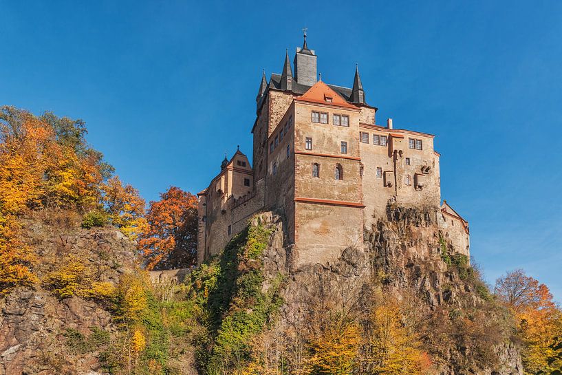 Burg Kriebstein van Gunter Kirsch