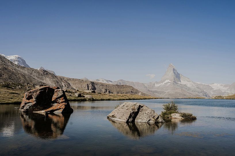 Stellisee Zermatt Schweiz von Anneke Vat