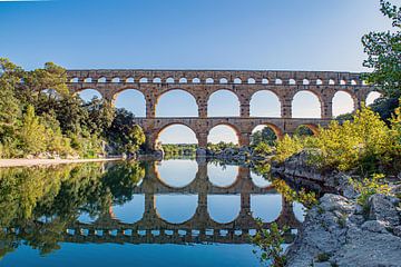 Romeins Aquaduct Pont Du Gard