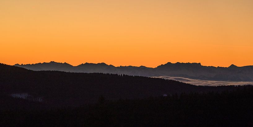 Morning mood at the Feldberg by Monika Scheurer