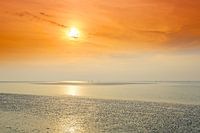 Shining North Sea mudflats