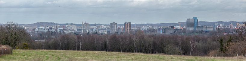 Panorama skyline Heerlen van John Kreukniet