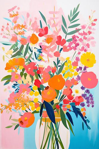 Stilleven met Bloemen, Kiss from a Rose