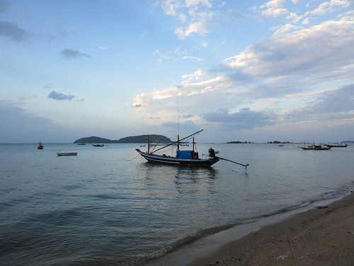 Fischerboot - Thailand von Fotograaf Jelle