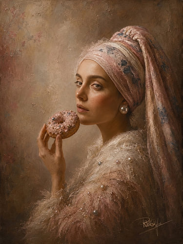 Parelritueel met Roze Donut
