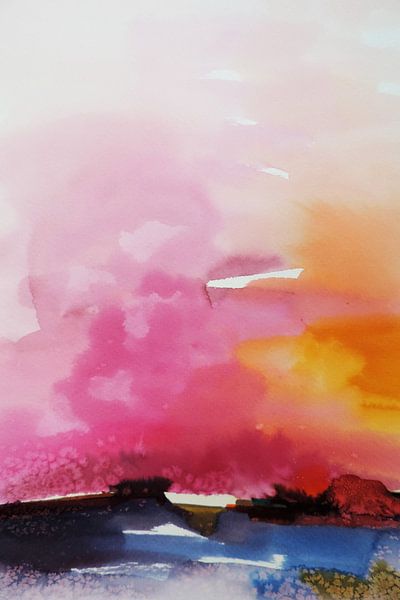 Abstrait 2 van Sylvie Demers
