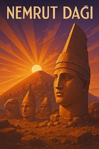 Berg Nemrut Antike Götter Eleganz