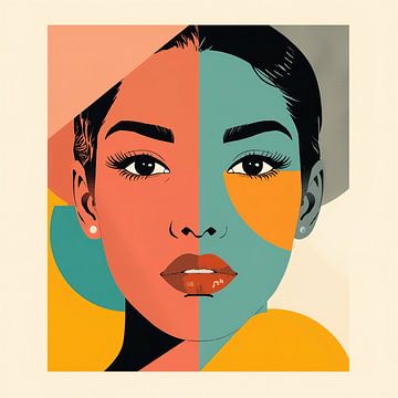 Kleurenharmonie in een cirkel