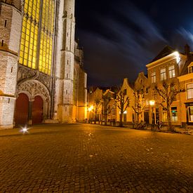 Church square in front of the Hooglandsekerk sur Remco Swiers