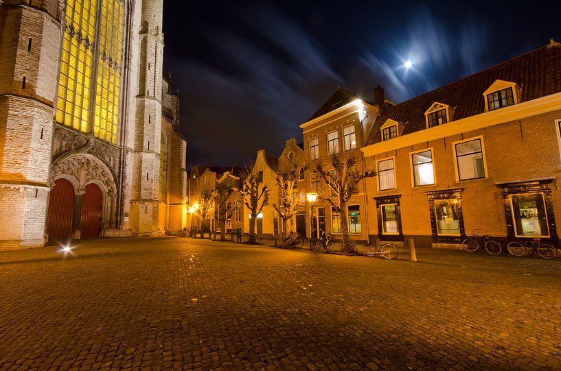 Kerkplein Hooglandsekerk van Remco Swiers