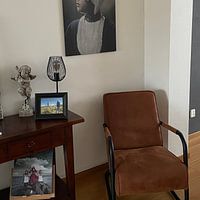 Photo de nos clients: Portrait ancien d'une jeune fille zélandaise de Walcheren par Affect Fotografie, sur toile