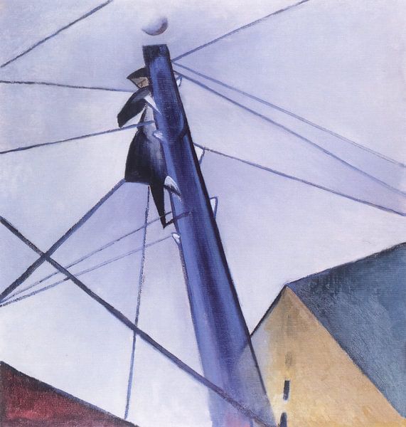 Alexander Bogomasow - Elektriker (1915) von Peter Balan