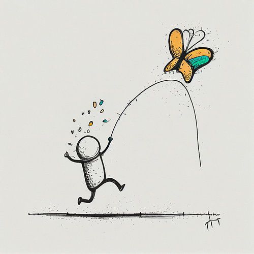 Catching butterflies!