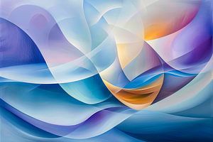 Digitale abstrakte moderne Kunst