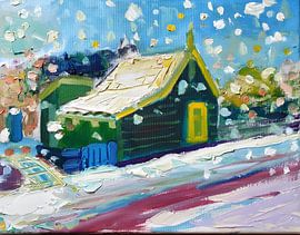 The smallest cottage, Schermerhorn by Simon Borst