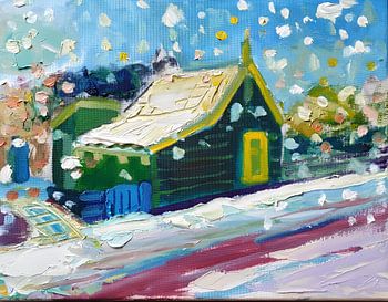 The smallest cottage, Schermerhorn