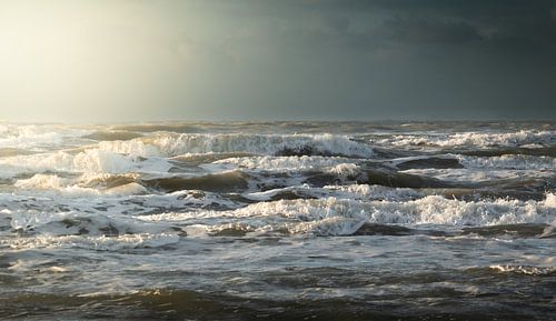 High waves Bloemendaal aan Zee