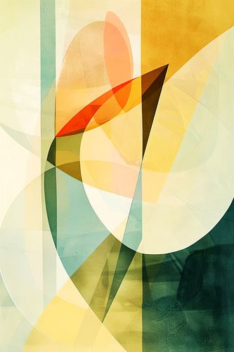 Abstracte Herfstsymfonie