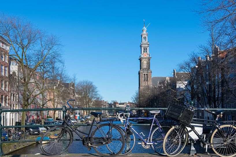 Westertoren Amsterdam van Peter Bartelings