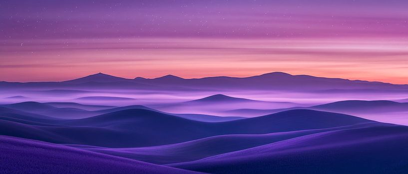 Mysterische Morgenstimmung von Poster Art Shop