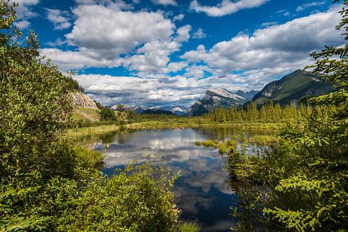 Vermillion lakes