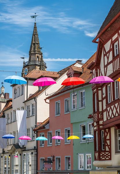 Historic old town of Ansbach by ManfredFotos