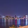 The comple skyline of Rotterdam by Rawbirdphotos Wouter Putter sur Rawbird Photo's Wouter Putter