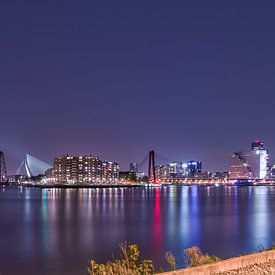 The comple skyline of Rotterdam by Rawbirdphotos Wouter Putter von Rawbird Photo's Wouter Putter