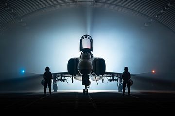 Ready for the night with the F-4 Phantom II by KC Photography