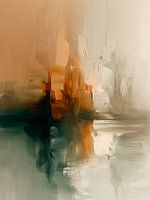Modern abstract in earth tones