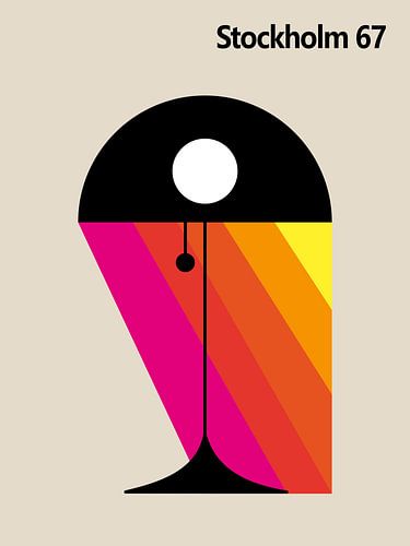Bauhaus retrolamp