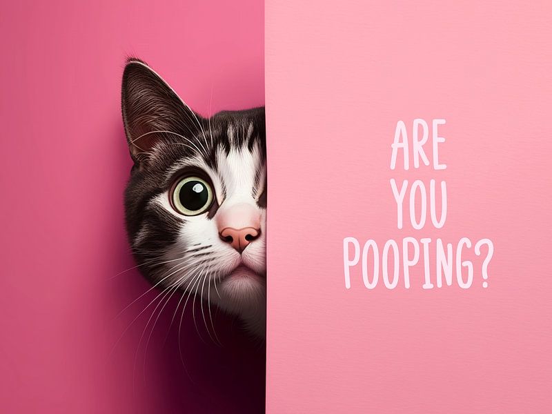 Pooping by Marja van den Hurk