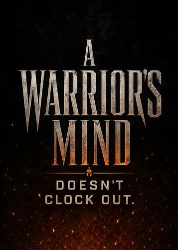 's Mind Doesn'Un guerrier : entre le début et la fin