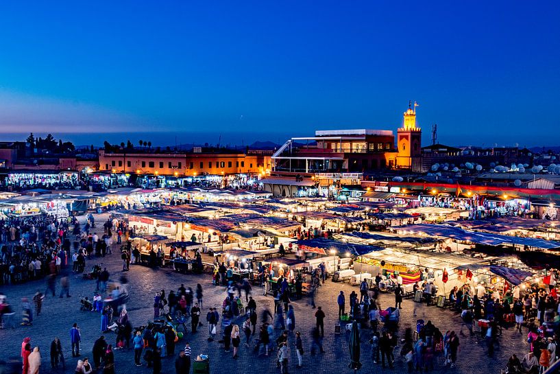 Djemaa el Fna - Marrakesh van Ton de Koning