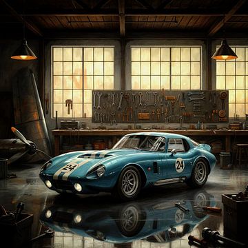 1965 Shelby Daytona in Workshop by Jan Keteleer