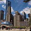 Chicago Skyline und das Cloud Gate von Christiane Schulze